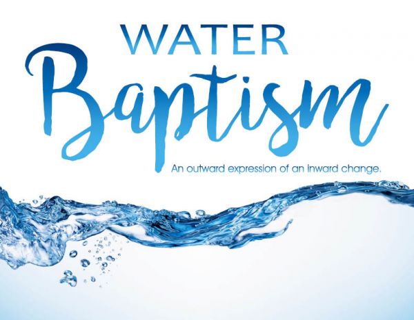 BAPTISM TODAY at 12:45PM & FOOD FUNDRAISER after both services!