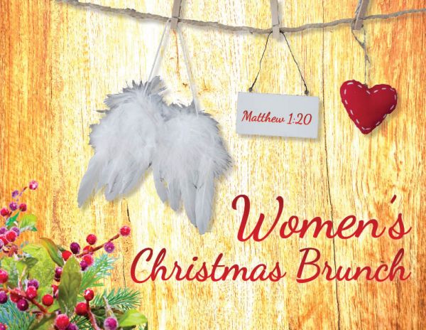 Women's Christmas Brunch is this Saturday, December 3, 10:00 a.m. - 12:00 p.m.