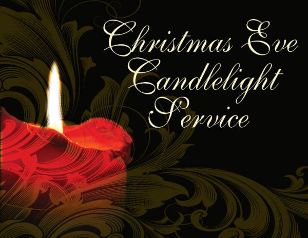 Christmas Eve Candlelight Communion Service, Saturday, 6:00 pm