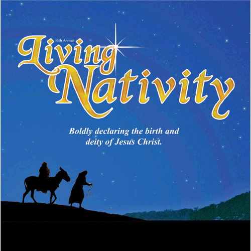 Weather Update - Living Nativity will go on rain or shine!