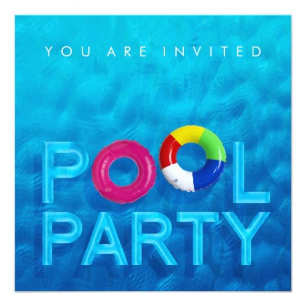 It's A Pool Party! Sat, Aug 20, 2 - 6 PM, Alta Loma