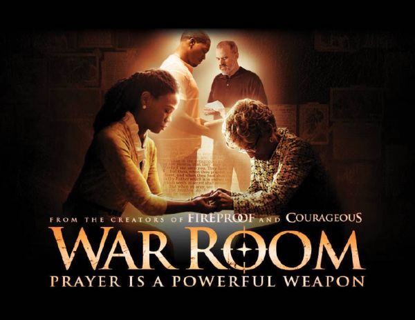 WAR ROOM MOVIE, Saturday, September 17, 6:30 pm